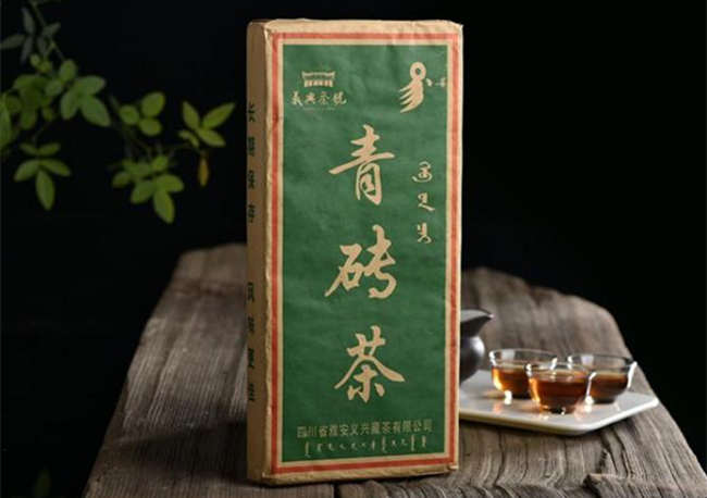湖北青砖茶怎么样，黑茶青砖茶图片简介