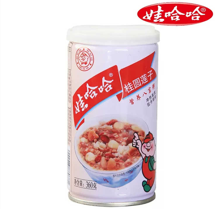 娃哈哈八宝粥配料表及保质期多久，娃哈哈桂圆莲子八宝粥整箱360g速食