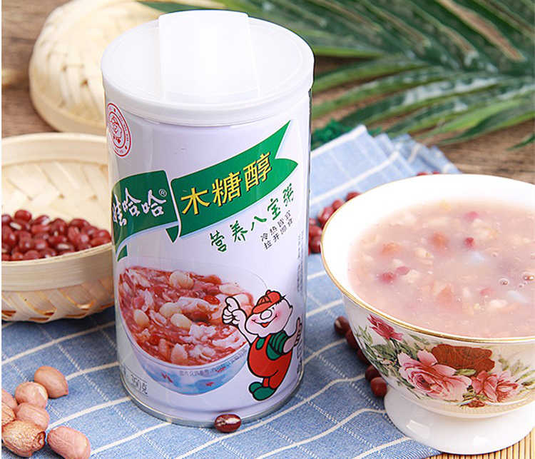 娃哈哈木糖醇八宝粥配料表及保质期多久，娃哈哈无糖精八宝粥糖尿人专用木糖醇食品