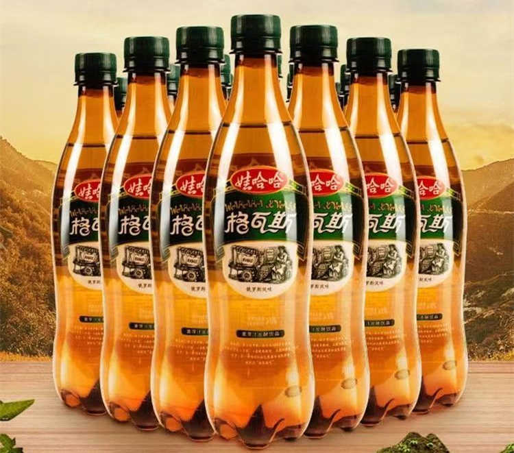 娃哈哈格瓦斯配料表及保质期多久，娃哈哈格瓦斯330ml*15瓶整箱俄罗斯风味碳酸饮品