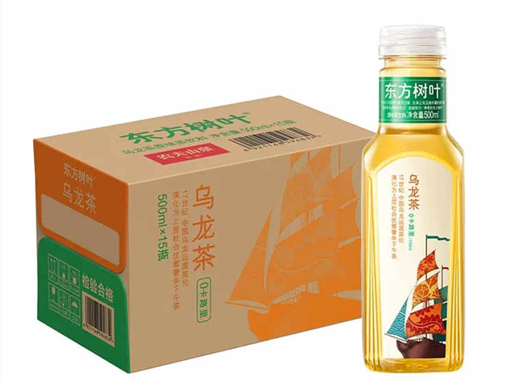 500ML东方树叶乌龙茶配料表及保质期多久， 农夫山泉东方树叶乌龙茶500ml*15瓶无糖茶饮料