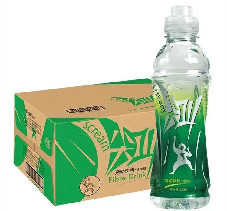 农夫山泉绿色尖叫?纤维型配料表及保质期多少，尖叫电解质功能运动饮料550ml
