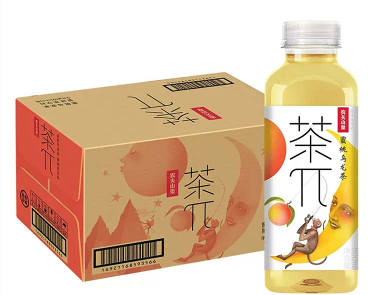 ?茶π?蜜桃乌龙茶味配料表及保质期多久， 农夫山泉茶派茶兀500ml蜜桃乌龙茶