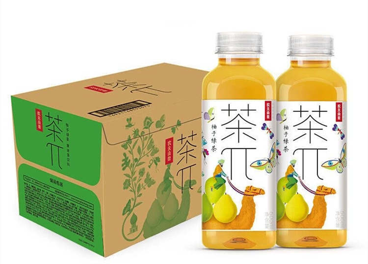 ?茶π??柚子绿茶味配料表及保质期多久，农夫山泉500ml茶π西柚绿茶