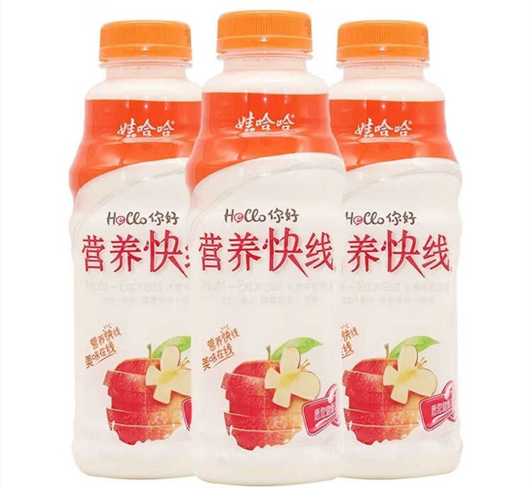 营养快线苹果味配料表及保质期多久，娃哈哈营养快线原味（苹果味）500ml