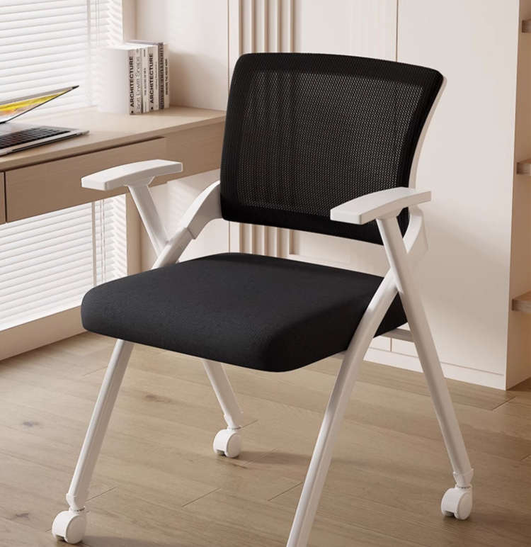 培训椅折叠椅子会议椅带桌板桌椅一体带桌子办公椅带写字板椅
