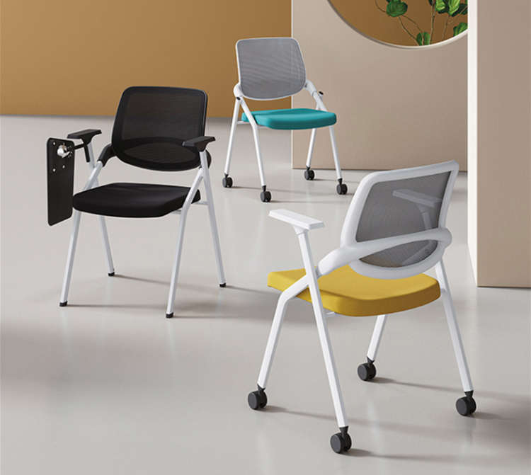 折叠培训椅带桌板会议椅带写字板新闻椅学?；嵋槭艺鄣闻嘌狄巫? fetchpriority=