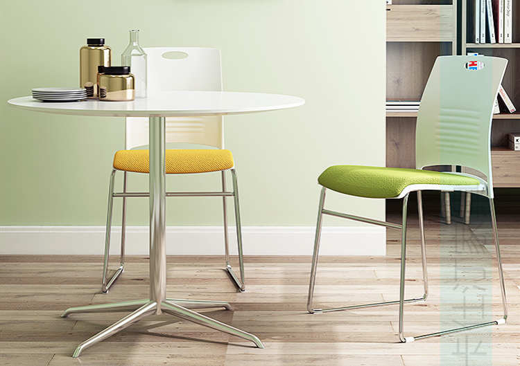 培训会议椅简约职员办公洽谈桌椅子无扶手靠背椅会议室椅子