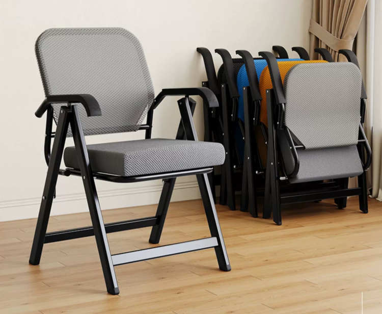 折叠椅舒适办公座椅家用电脑椅宿舍学习椅子休闲会议培训椅