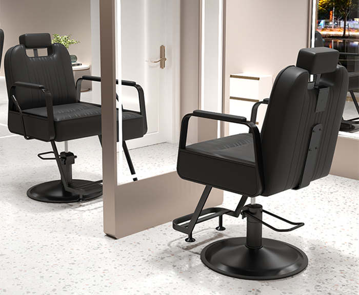 新款美发店可放倒椅发廊烫染专用理发店剪发轻奢放到椅