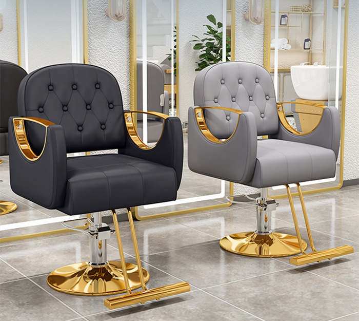 理发店剪发椅发廊专用美发椅可升降旋转理发椅现代沙龙烫染椅