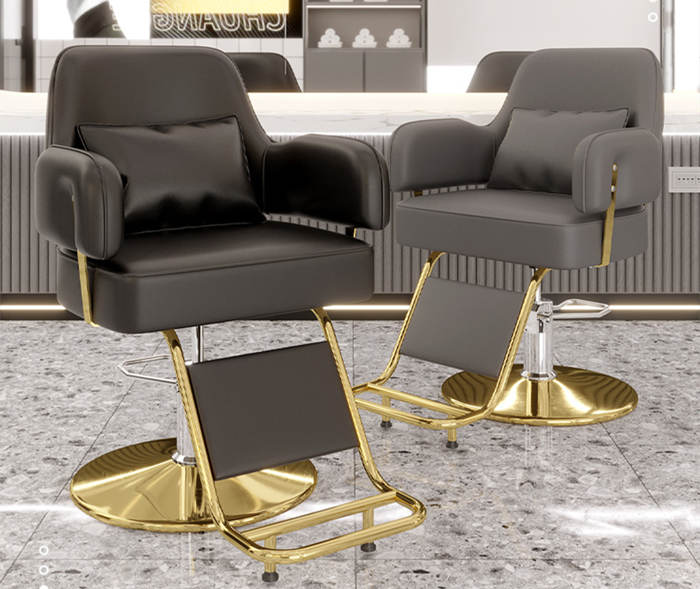 美发店理发椅发廊专用可升降放倒剪发美容椅