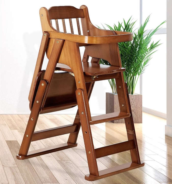 实木宝宝餐椅儿童餐桌椅子便携多功能可折叠座椅