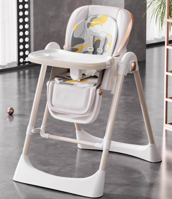 儿童吃饭多功能升降可折叠便携式餐座椅摇篮躺椅