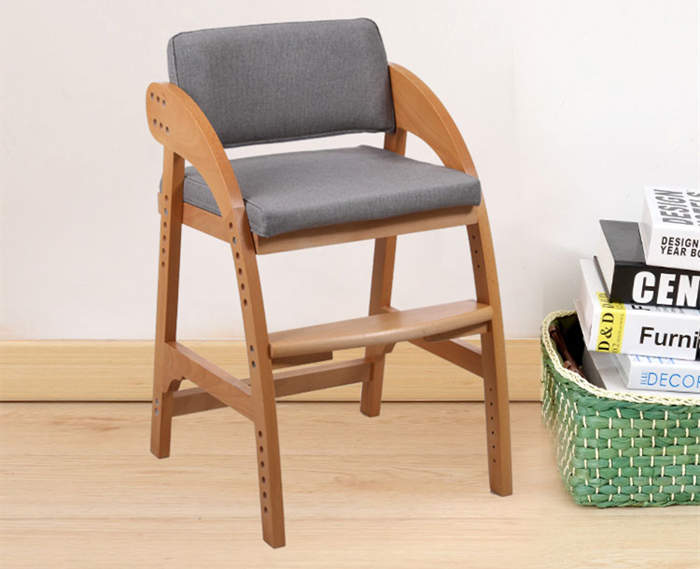 实木儿童椅餐椅写字书桌椅可升降多功能矫正椅