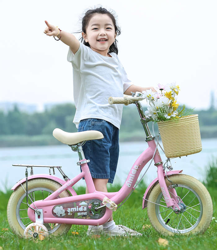新款儿童自行车2-4-6-8岁男孩女孩脚踏车12寸16寸