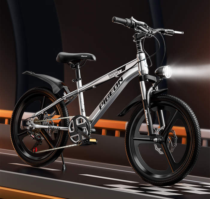 飞鸽儿童自行车男孩6-12到8-10到15岁青少年单车