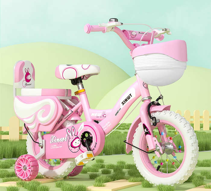 儿童自行车女孩2岁3岁5岁6-8岁脚踏车