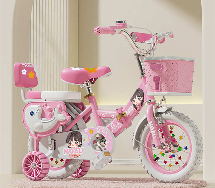新款儿童自行车女孩2-3-6-8-9岁小孩单车脚踏车