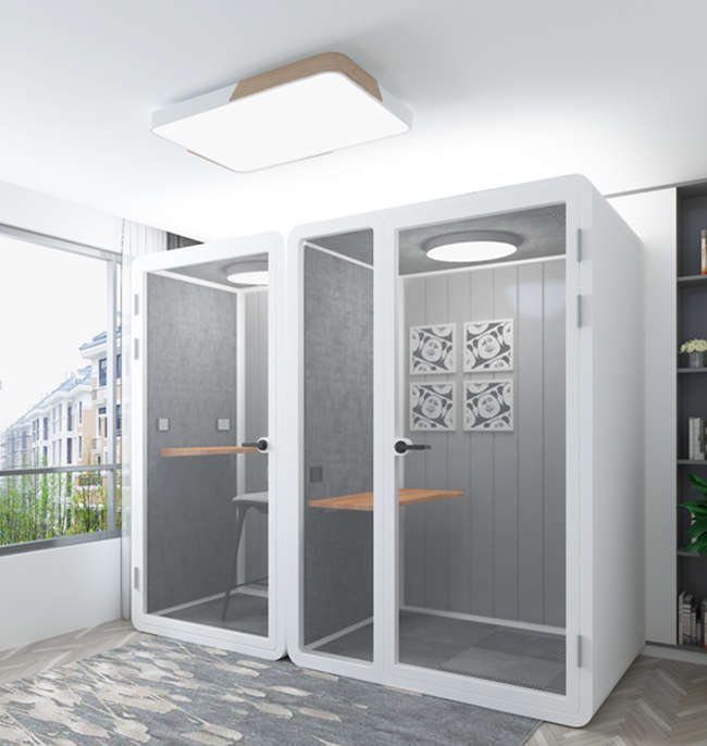 移动隔音房静音舱办公室电话亭会议室隔音室