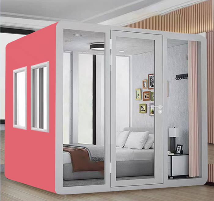 隔音房录音棚家用主播直播间静音仓可移动睡眠舱